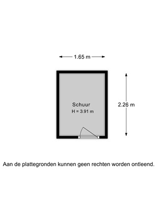 Floorplan - Hoofdweg 893, 1055 SC Amsterdam